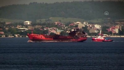 Kerç Boğazı'ndaki Gemi Yangını