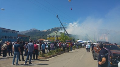 Konya'da Silah Fabrikasında Büyük Yangın