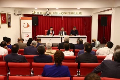 Aksaray'da 'Göç Kurulu Toplantısı' Yapıldı