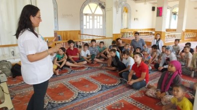 Balıkesir'de Öğrencilere Camide Hijyen Eğitimi Verildi