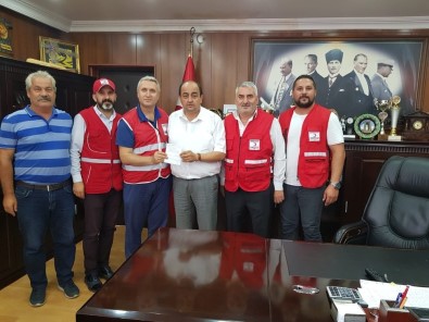 Başkan Demirtaş Kızılay'a Kurban Bağışında Bulundu