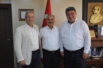 VEYSEL SARI - CHP'li Gökçel Ve Antmen'den Başkan Dinçer'e Ziyaret