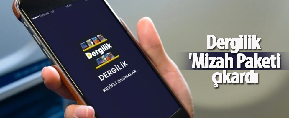 Dergilik, 'Mizah Paketi' çıkardı