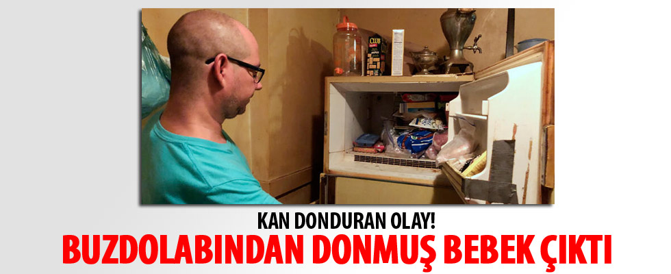 Dondurucudaki kutuyu yıllar sonra açan adam, bebek cesedi buldu