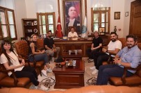 GÖKHAN TÜRKMEN - Gökhan Türkmen'den Başkan Şahin'e Ziyaret