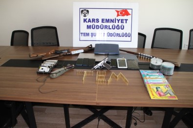 Kars'ta Terör Operasyonu Açıklaması 3 Kişi Tutuklandı