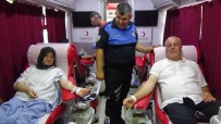 TÜRK KıZıLAYı - Polis Ve Kızılay'dan Kan Bağış Kampanyası
