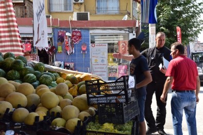 Toroslar Zabıtası, Kaldırım İşgaline Karşı Denetim Yaptı