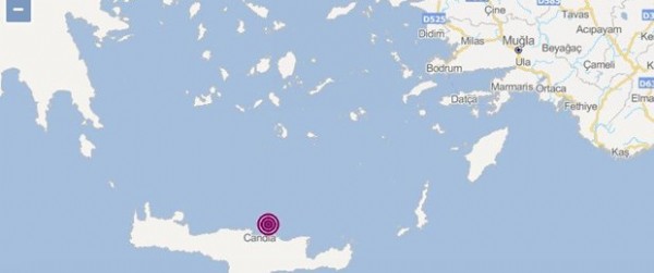 Ege Denizi'nde 4,6 büyüklüğünde deprem