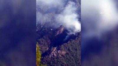 Amanos Dağları'nda Orman Yangını