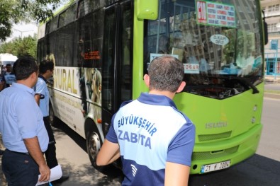 Diyarbakır'da Toplu Taşıma Araçlarında Klima Ve Genel Temizlik Denetimi