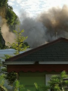 Karadeniz Sahil Yolu'nda Heyelan Meydana Geldi