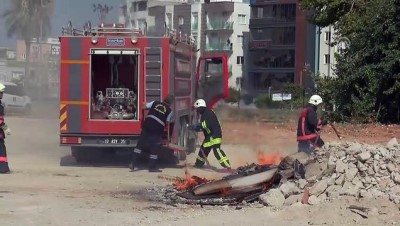 Mersin'de Afet Tatbikatı