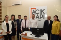 FARUK ÇELİK - Önce Muhtarlarla Toplantı Ardından Açılış