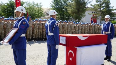 Siirt'te Şehit Asker İçin Tören Düzenlendi