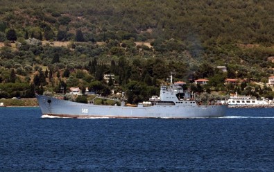 Boğazdan Rus Donanması'na Ait 'Orsk' Adlı Gemi Akdeniz'e Geçti