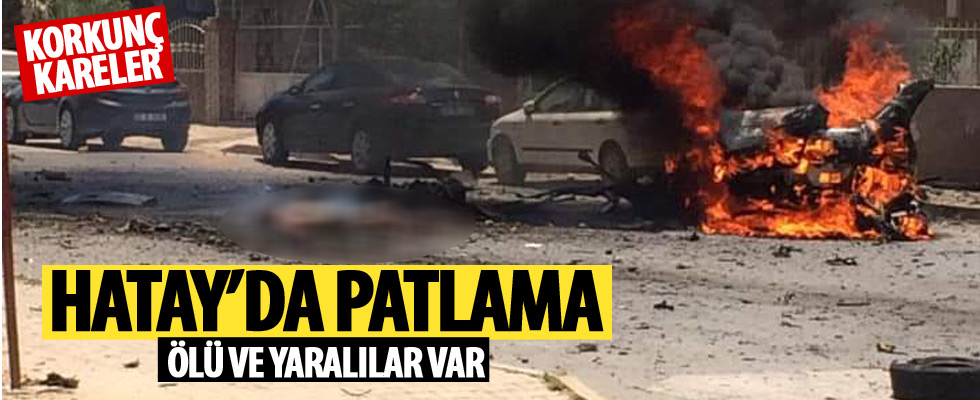 Hatay Reyhanlı'da patlama!