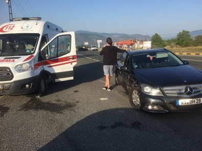 Tosya'da Trafik Kazası Açıklaması 3 Yaralı