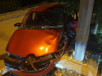 Başkent'te Trafik Kazası Açıklaması 1 Yaralı