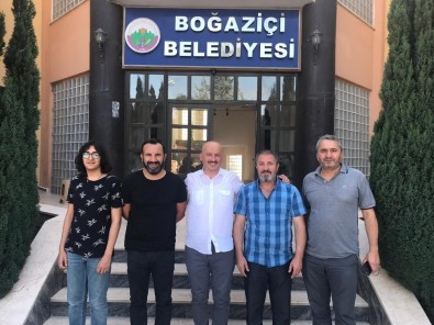 Gazetecilerden Boğaziçi Belediyesi'ne Ziyaret