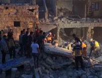 KAZAKISTAN - İdlib'e hava saldırıları: 14 ölü