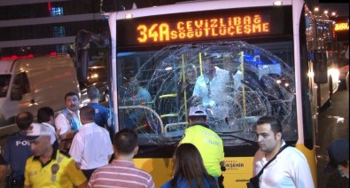 Şişli'de Metrobüs Kazası Açıklaması 2 Yaralı