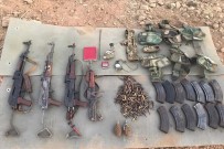 PIYADE - Terör Örgütü PKK'nın Mühimmat Ve Yaşam Malzemeleri İmha Ediliyor