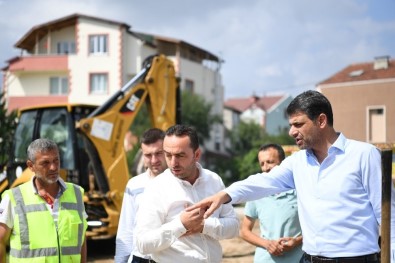 Başkan Kocaman Çalışmaları İnceledi