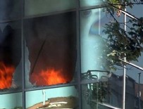 Kağıthane'de iş yeri yangını