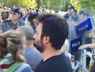 ODTÜ'de öğrencilere polis müdahalesi