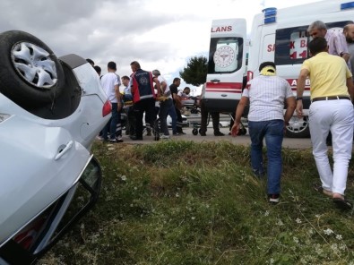 Amasya'da Trafik Kazası Açıklaması 5 Yaralı