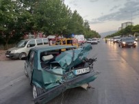 ÇARPMA ANI - (Özel) Kayseri'de Meydana Gelen Kazalar Güvenlik Kameralarına Yansıdı