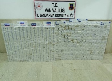 Van'da 19 Bin 719 Paket Kaçak Sigara Ele Geçirildi