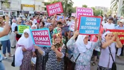 Aydın'da 'Jeotermal Santral' Protestosu