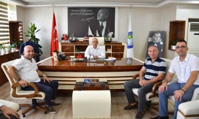 Başkan Kayda, Beşiktaşlı Halim Okta'yı Ağırladı