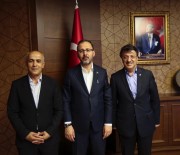 MEHMET KASAPOĞLU - Başkan Türkmenoğlu, Bakan Kasapoğlu İle Görüştü