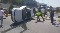 İSMAIL ÇIÇEK - Çekmeköy'de Trafik Kazası Açıklaması 3 Yaralı