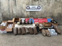 ELEKTRONİK SİGARA - Edremit'te Kaçak Tütün Operasyonu