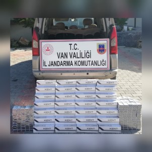 Muradiye'de 2 Bin 440 Paket Kaçak Sigara Ele Geçirildi