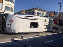 VEDAT AVCI - Otobüs Kazası Kameraya Yansıdı
