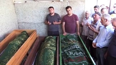 Samsun'da Derede Boğulan 3 Çocuğun Cenazesi Toprağa Verildi