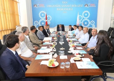 Van OSB'de Müteşebbis Heyet Toplantısı