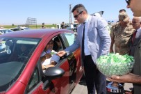 Erzurum Valisi Okay Memiş Trafik Denetleme Noktalarında İncelemelerde Bulundu