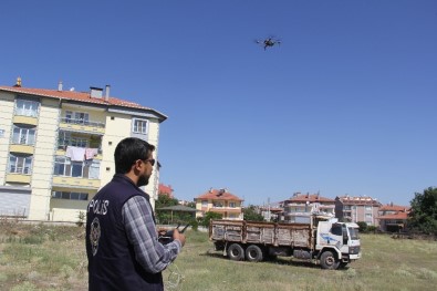 Şuhut'ta Kurban Bayramı Dolayısıyla Droneli Trafik Denetimi