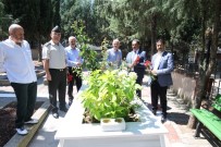 ŞEHİT YAKINLARI - Başkan Büyükgöz'den Şehitlik Ziyareti