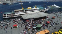 KıNALıADA - İstanbullular Adalar İskelesi'ne akın etti