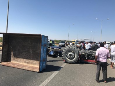 Şanlıurfa'da Zincirleme Trafik Kazası Açıklaması 14 Yaralı