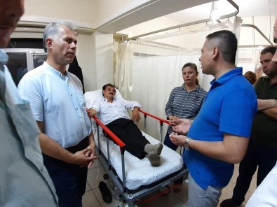 Başkan Gültekin Yıldız'dan Bayramiç'te Hastane Ziyareti