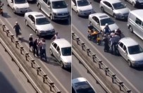 E-5 Karayolunda Tekme Ve Tokatlı Kavga Kamerada