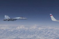 Rusya, Şoygu'nun Uçağına Yaklaşmaya Çalışan NATO Uçağının Görüntüsünü Yayınladı